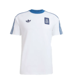 Adidas Greece 2026 White T-Shirt For Unisex