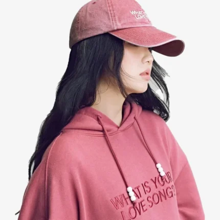 BTS Merch Arirang What is Your Love Song Maroon Hoodie
