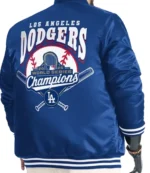 Los Angeles Dodgers Royal Adaptive Champions Blue Starter Varsity Jacket For unisex