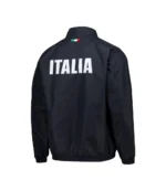 Winter Olympics 2026 Team Italy EA7 Emporio Armani Tech Navy Blue Jacket For unisex