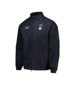 Winter Olympics 2026 Team Italy EA7 Emporio Armani Tech Navy Blue Jacket