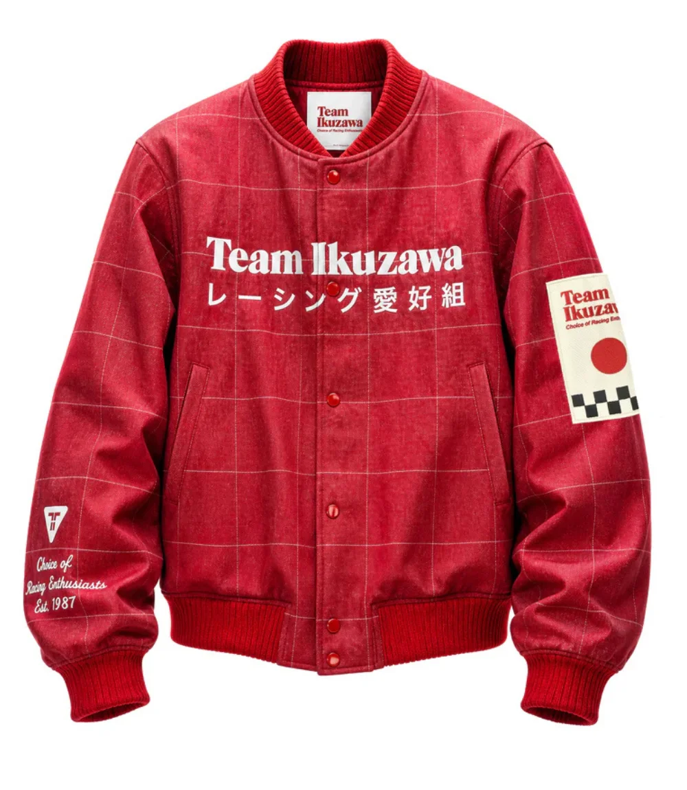 45th Anniversary Red-Denim Team Ikuzawa Race Jacket