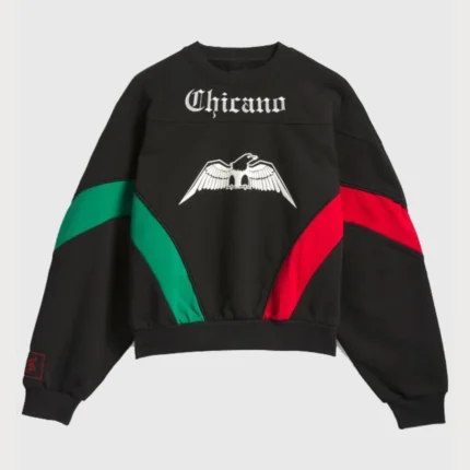 Adidas x Willy Chavarria Chicano Black Sweatshirt1