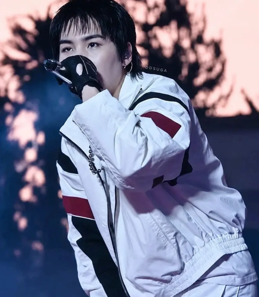 BTS Min Yoongi Arirang World Tour Stanford Stadium Jacket1 BTS Min Yoongi Arirang World Tour Stanford Stadium Jacket1