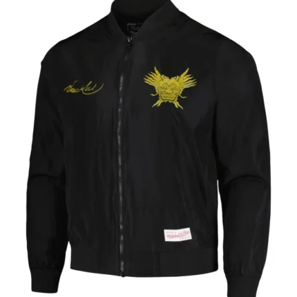 Bruce Lee Mitchell & Ness Celebrating 50 Years Bomber Jacket1