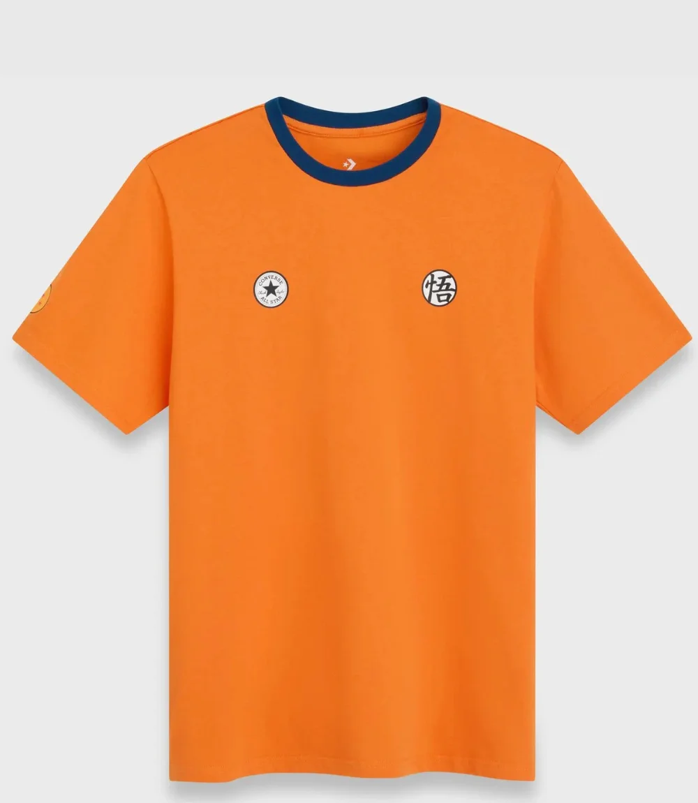 Converse x Dragon Ball Z Goku T-Shirt1 Converse x Dragon Ball Z Goku T-Shirt1
