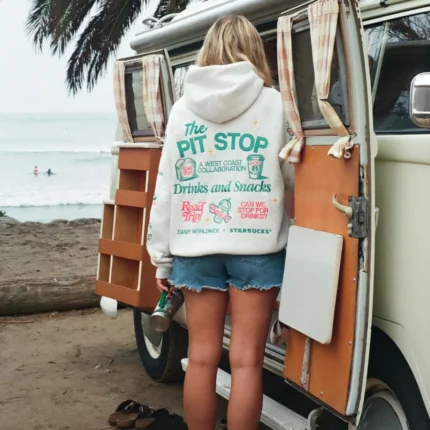 Dandy x Starbucks Pit Stop Hoodie1
