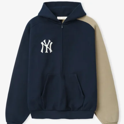 Fear of God x MLB Half-Zip Raglan Sport Hoodie1