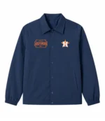 Houston Astros True Navy Coaches Jacket1