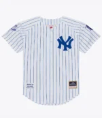 Jay-Z The Blueprint x Mitchell & Ness White Baseball Jersey1