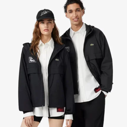 Lacoste x Alpine Black Jacket1