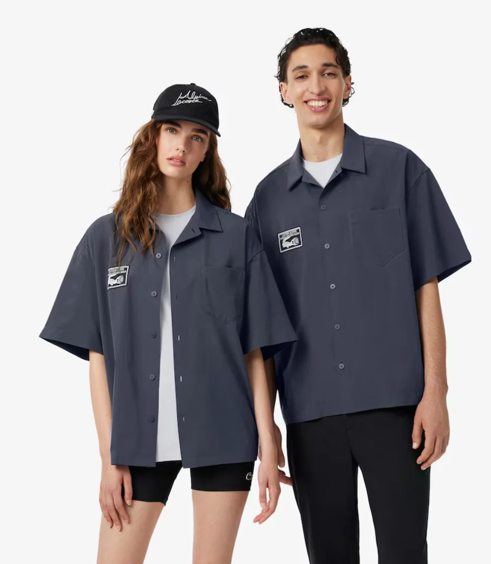 Lacoste x Alpine Poplin Shirt1 Lacoste x Alpine Poplin Shirt1