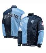 Memphis Grizzlies Blue jacket1