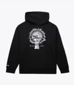 Mitchell & Ness LeBron James Black Philadelphia 76ers Witness Hoodie1