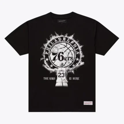 Mitchell & Ness LeBron James Philadelphia 76ers Witness T-Shirt1