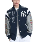 NY Yankees Strong Safety Commemorative Navy Jacket1