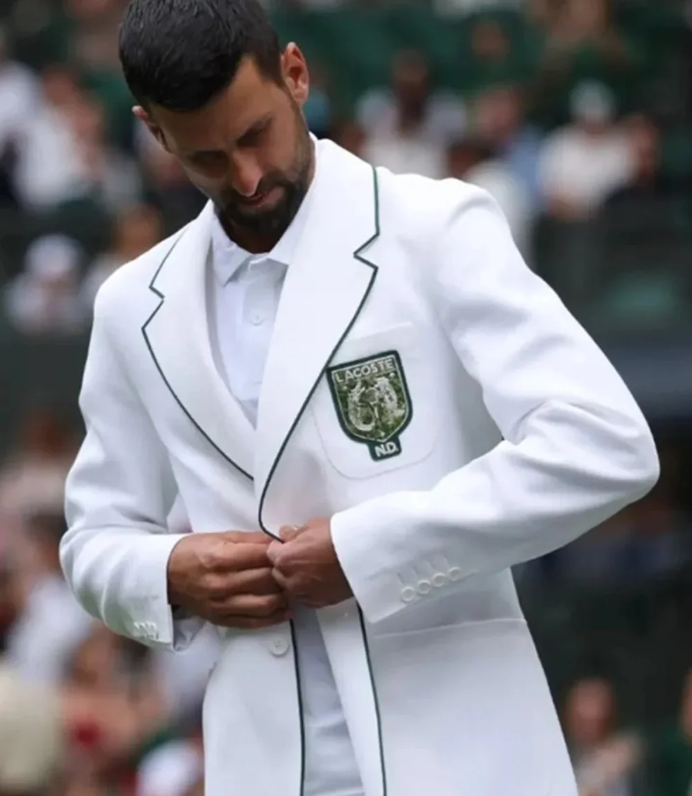 Novak Djokovic 2026 Wimbledon Blazer1 Novak Djokovic 2026 Wimbledon Blazer1