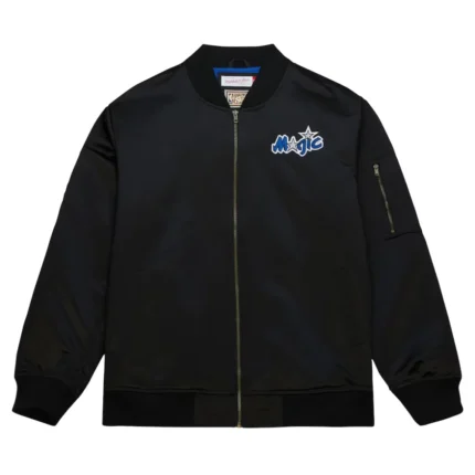 Orlando Magic Vintage Logo Lightweight Satin Jacket1