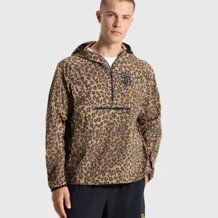 San Diego Padres Lululemon Leopard Running Anorak1