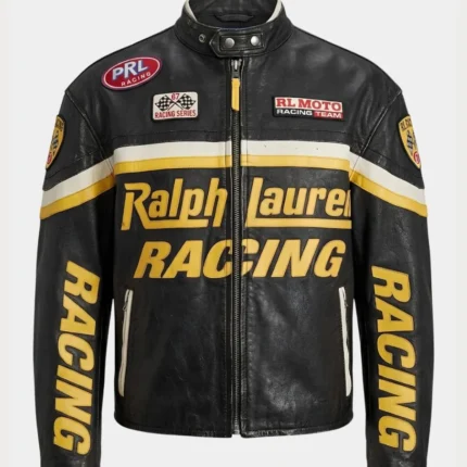 Tom Holland Ralph Lauren Leather Jacket1