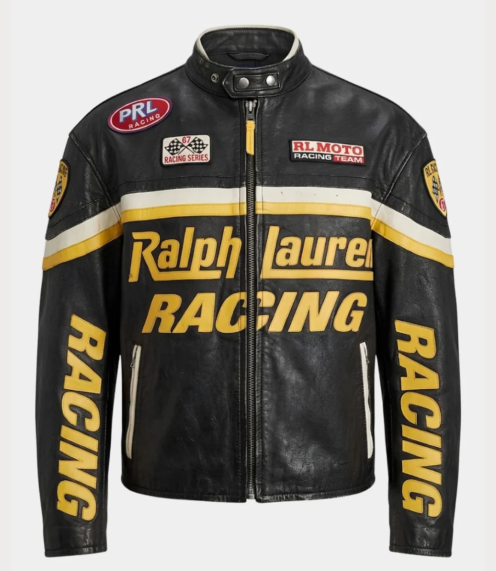 Tom Holland Ralph Lauren Leather Jacket