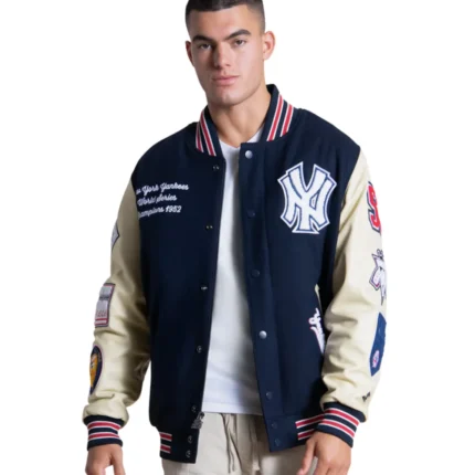 Yankees Starter 50th Year Full-Zip Varsity Jacket1