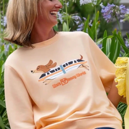 2026 Disney Dachshund Monorail Classic Pullover 1