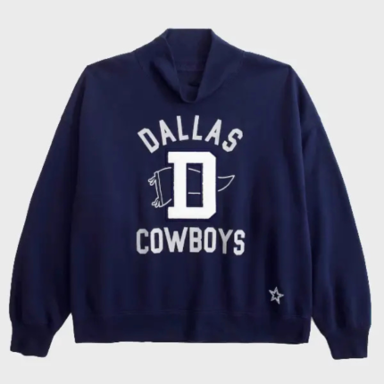 Abercrombie Cowboys Funnel-Neck Pullover 1