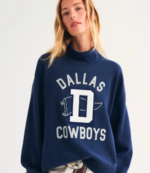 Abercrombie Cowboys High-Neck Sweatshirt 2