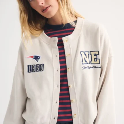 Abercrombie & Fitch Patriots Shrunken Cardigan Jacket 1