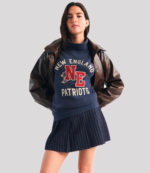 Abercrombie Patriots Mock Neck Pullover 1