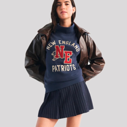Abercrombie Patriots Mock Neck Pullover 1
