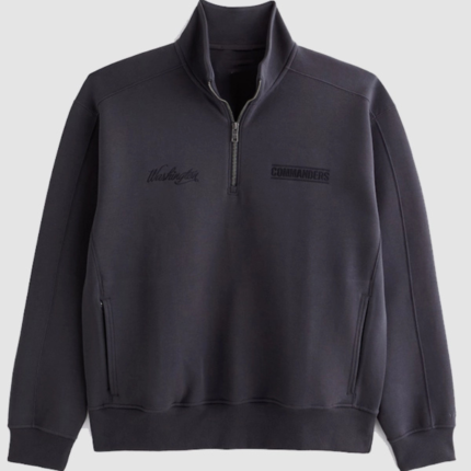 Abercrombie Washington Commanders Half-Zip Pullover 1