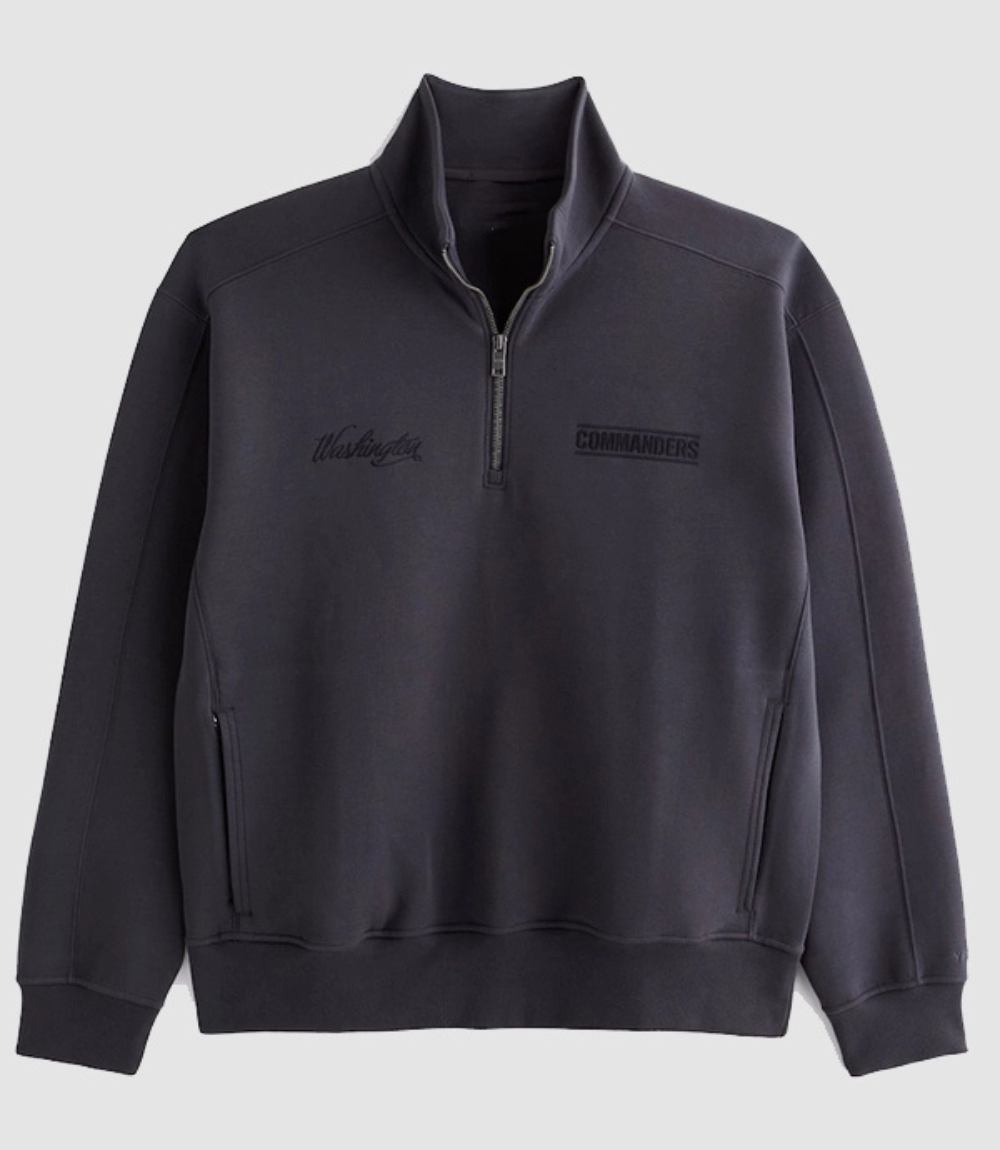 Abercrombie Washington Commanders Half-Zip Pullover 1 Abercrombie Washington Commanders Half-Zip Pullover 1