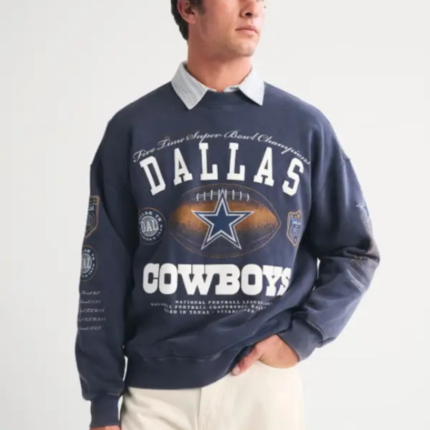 Abercrombie x Dallas Cowboys Crewneck 1