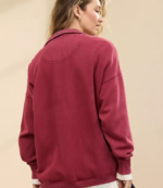 Aerie Quarter-Snap Casual Pullover 4