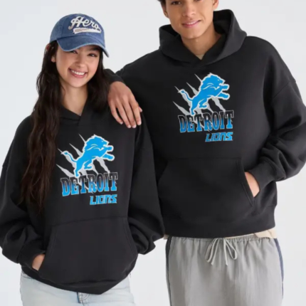 Aeropostale Detroit Lions Fleece Hoodie 1