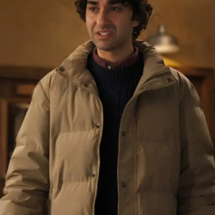 Alex Wolff Jumanji Open World 2026 Puffer Jacket 1