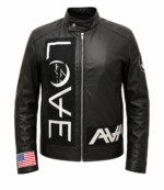 Angels & Airwaves Love Rocker Leather Jacket 1