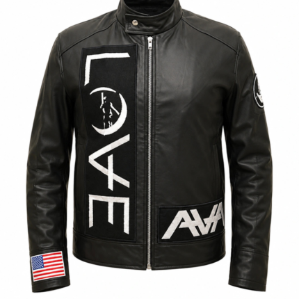 Angels & Airwaves Love Rocker Leather Jacket 1