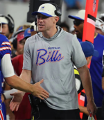 Bills Joe Brady 2026 Preseason Hooded Tee 2