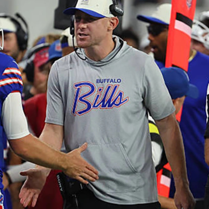 Bills Joe Brady 2026 Preseason Hooded Tee 2