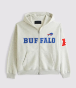 Buffalo Bills Abercrombie Hooded Zip Jacket 1
