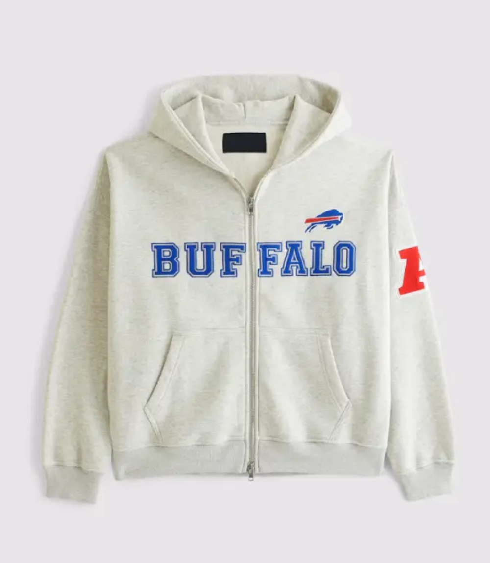 Buffalo Bills Abercrombie Hooded Zip Jacket 1 Buffalo Bills Abercrombie Hooded Zip Jacket 1