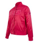 Buffalo Bills NFL Triple Pink Satin Jacket 4