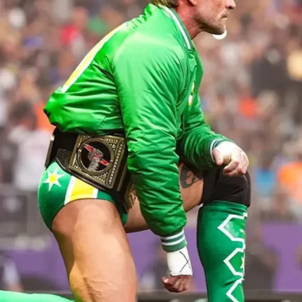 CM Punk Minnesota North Stars Jacket1