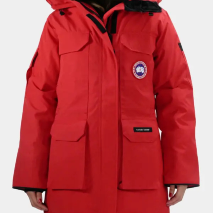 Canada Goose Classic Red Down Jacket 1