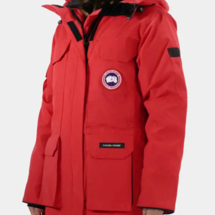 Canada Goose Classic Red Down Jacket 2