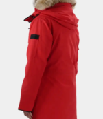 Canada Goose Red Quilted Down Jacket 3