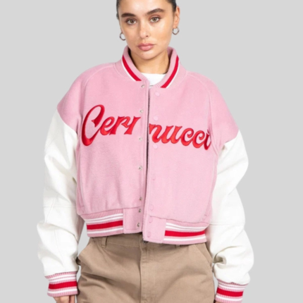 Cernucci Letterman Bomber Jacket 1